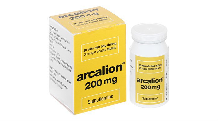 Sulbutiamine có tác dụng tăng hưng phấn thần kinh