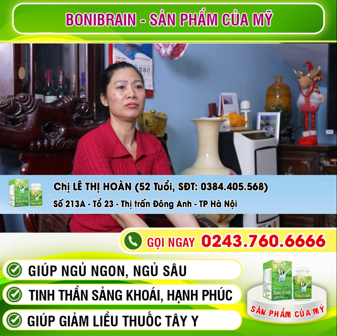 Top 3 lý do nên lựa chọn BoniBrain khi bị rối loạn lo âu, trầm cảm, mất ngủ!
